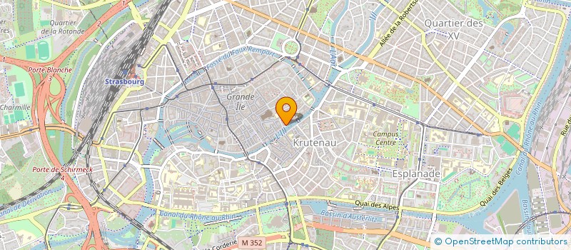 localisation de l'entreprise COPROP GROUPE GARAGES PARKING TREVISE  STRASBOURG