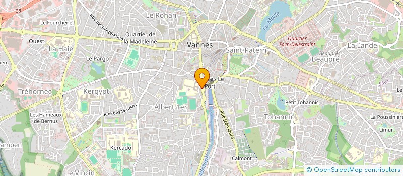 localisation de l'entreprise COPROP GWEL KAER à VANNES