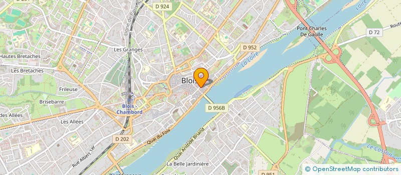 localisation de l'entreprise COPROP IMM BOURG ST JEAN  BLOIS