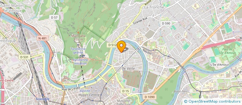 localisation de l'entreprise COPROP LACHMANN  GRENOBLE