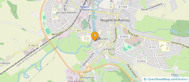 localisation de l'entreprise COPROP LE CLOS DES TANNEURS à NOGENT-LE-ROTROU