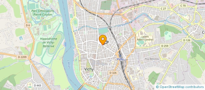 localisation de l'entreprise COPROP LE FAMILIAL à VICHY