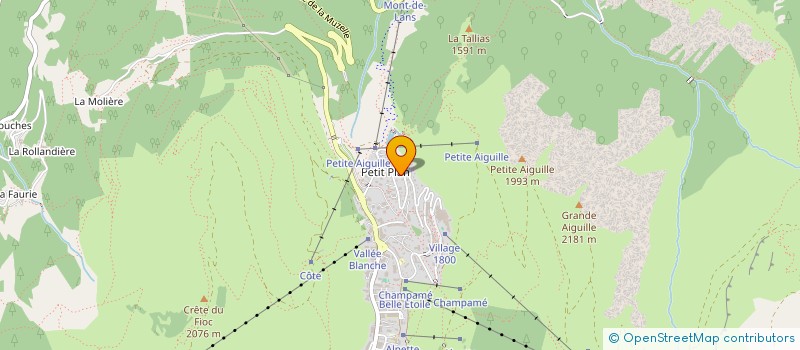 localisation de l'entreprise COPROP LE JANDRI  LES DEUX ALPES