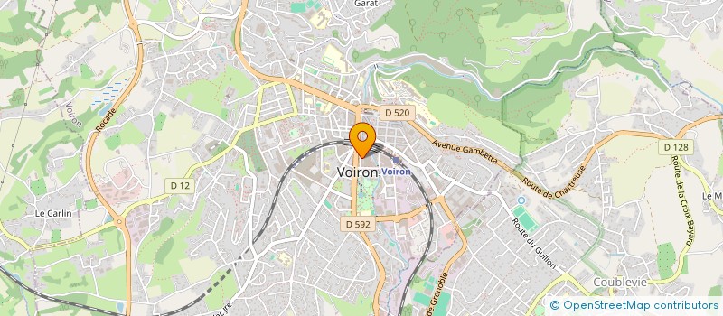 localisation de l'entreprise COPROP LE MAIL  VOIRON