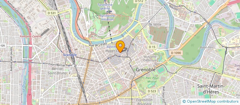 localisation de l'entreprise COPROP LE PAX  GRENOBLE