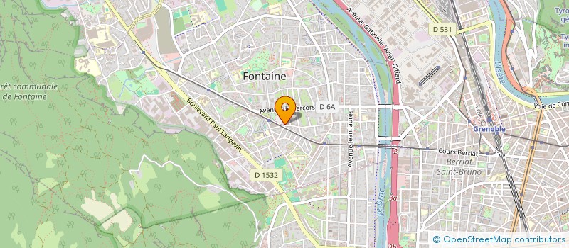 localisation de l'entreprise COPROP LE SAVOIE  FONTAINE