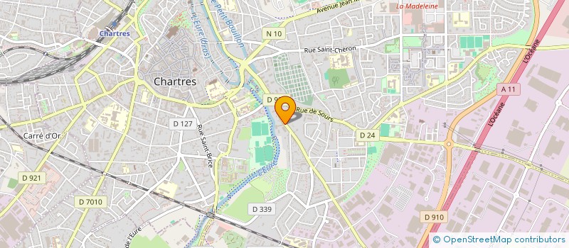 localisation de l'entreprise COPROP LES BORDS DE L EURE à CHARTRES