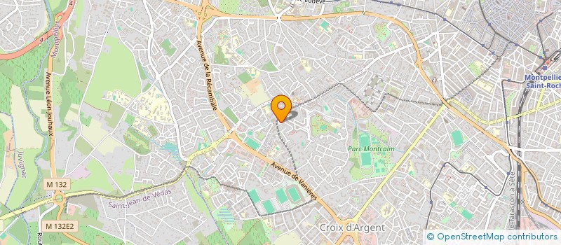 localisation de l'entreprise COPROP LES MAISONS D ESTANOVE à MONTPELLIER