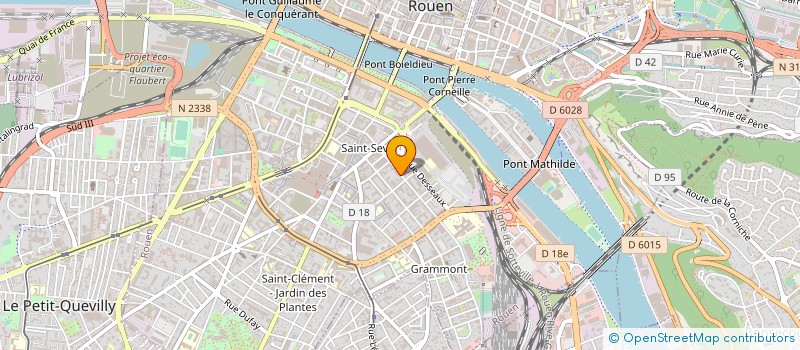 localisation de l'entreprise COPROP*LESSARD à ROUEN