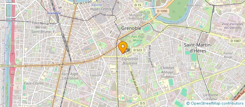 localisation de l'entreprise COPROP LORRAINE  GRENOBLE