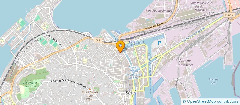 localisation de l'entreprise COPROP MAJESTIC III ROYAL CUP II  SETE