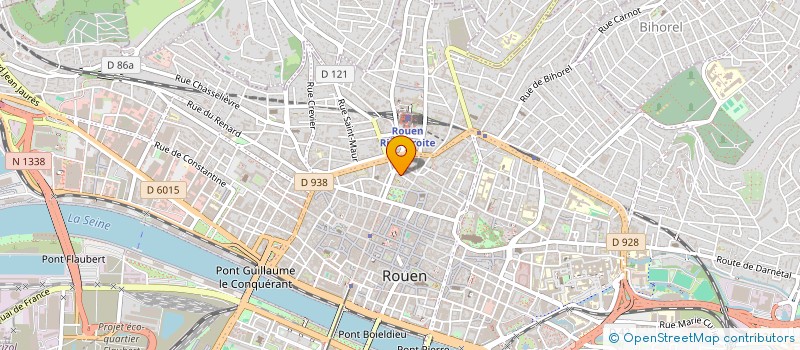 localisation de l'entreprise COPROP*MORAND à ROUEN