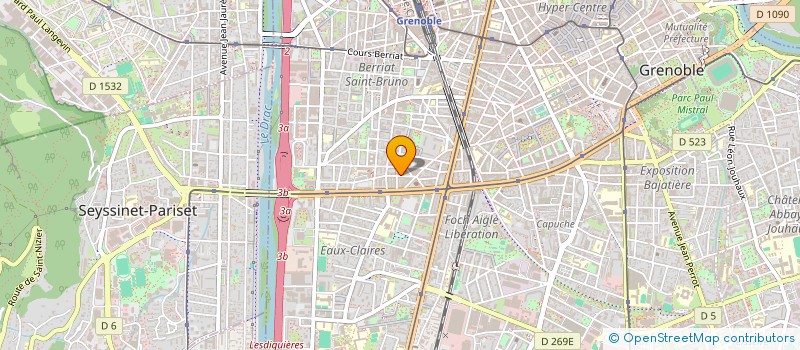 localisation de l'entreprise COPROP NAPOLEON  GRENOBLE