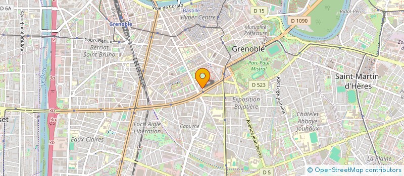 localisation de l'entreprise COPROP NARVIK  GRENOBLE