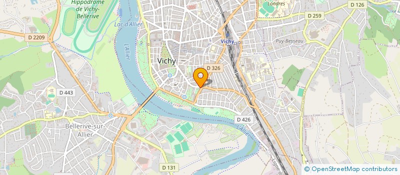 localisation de l'entreprise COPROP NIMES à VICHY