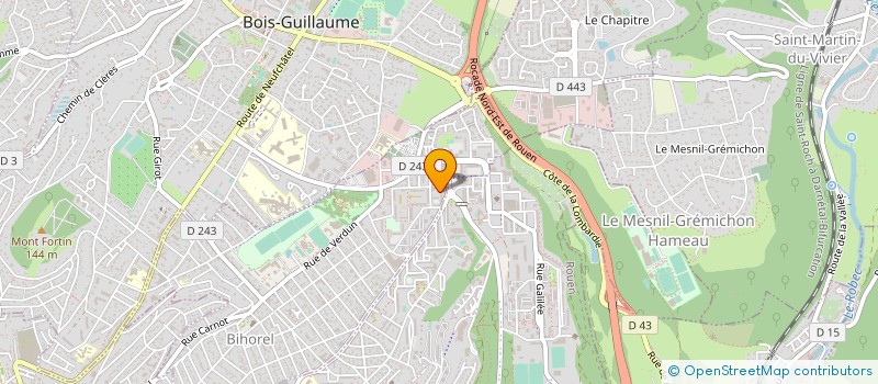 localisation de l'entreprise COPROP*NORMANDIE  BIHOREL