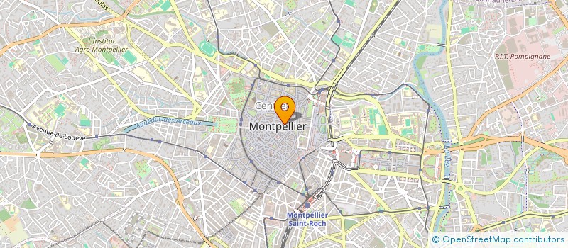 localisation de l'entreprise COPROP NOUVEAU PALACE à MONTPELLIER