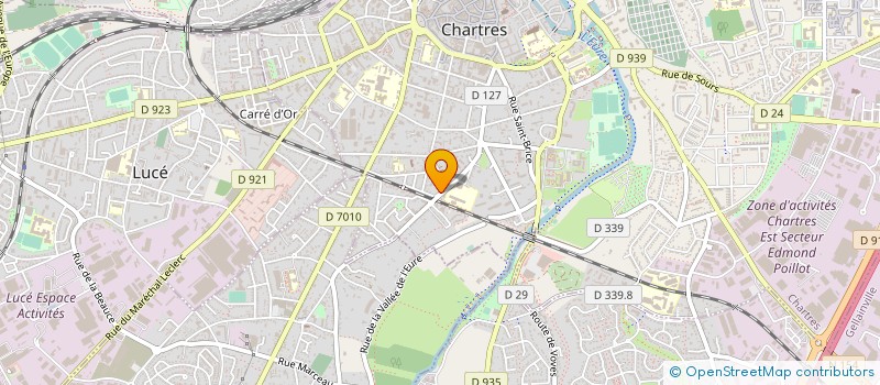 localisation de l'entreprise COPROP OREE DE CHANZY à CHARTRES