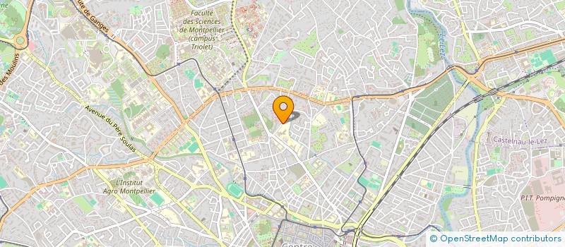 localisation de l'entreprise COPROP PARKINGS GARAGES à MONTPELLIER