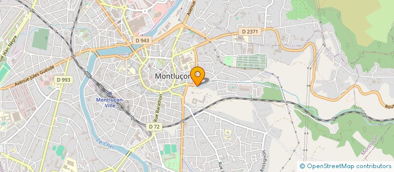 localisation de l'entreprise COPROP R DU DIENAT à MONTLUCON