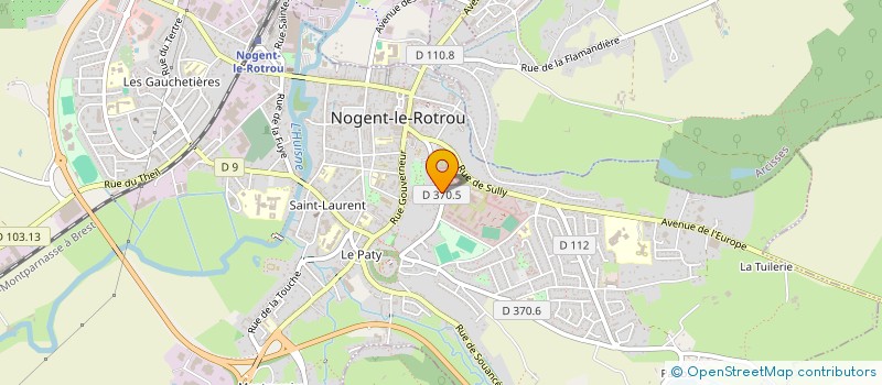 localisation de l'entreprise COPROP RES DU CHATEAU à NOGENT-LE-ROTROU