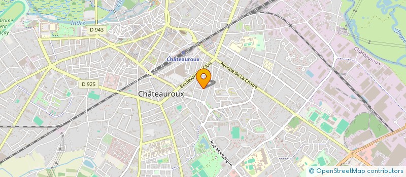 localisation de l'entreprise COPROP RES LA CONCORDE à CHATEAUROUX