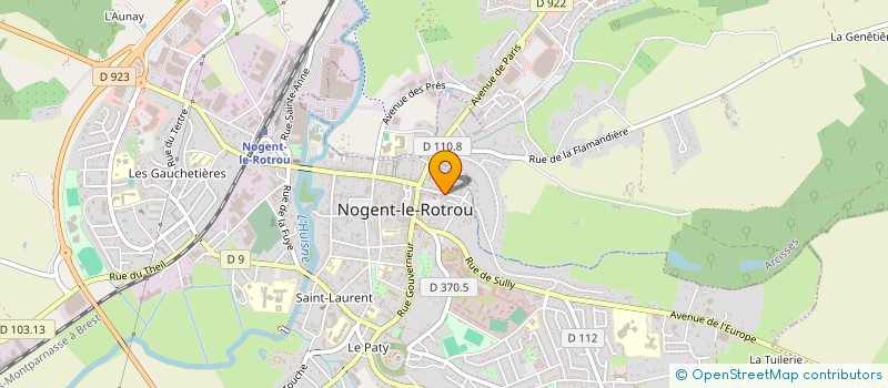 localisation de l'entreprise COPROP RES LE DOULLAY à NOGENT-LE-ROTROU