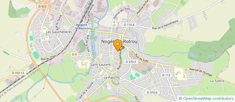 localisation de l'entreprise COPROP RES LE GOUVERNEUR à NOGENT-LE-ROTROU