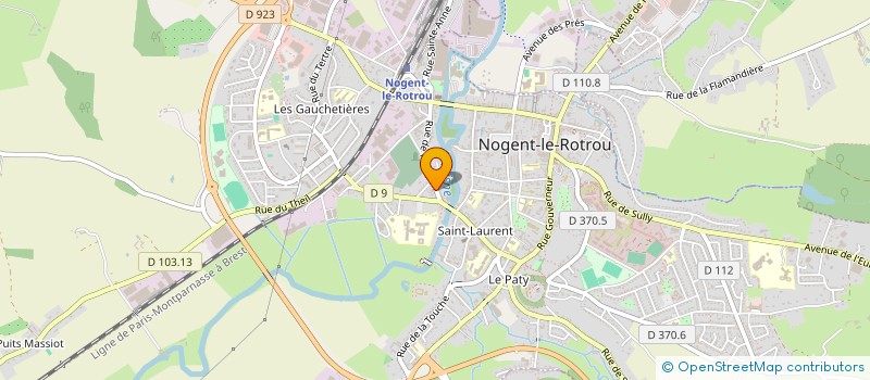 localisation de l'entreprise COPROP RES LES MARRONNIERS à NOGENT-LE-ROTROU