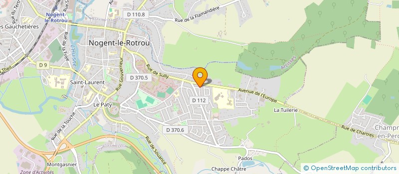 localisation de l'entreprise COPROP RES LES TILLEULS à NOGENT-LE-ROTROU