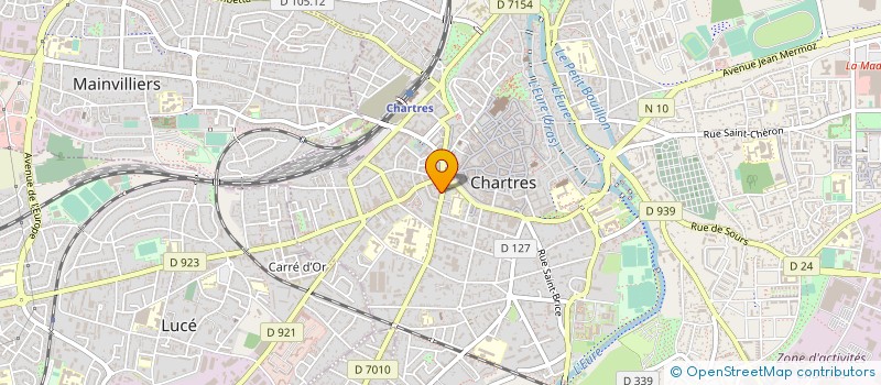 localisation de l'entreprise COPROP RES PTE CORDONNERIE à CHARTRES