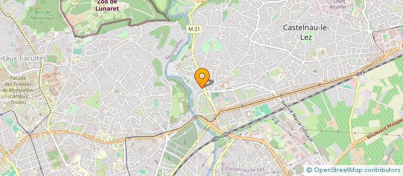 localisation de l'entreprise COPROP RESIDENCE ARISTIDE BRIAND à CASTELNAU-LE-LEZ
