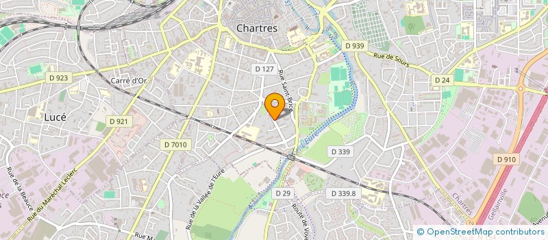 localisation de l'entreprise COPROP RESIDENCE FLEURIE à CHARTRES