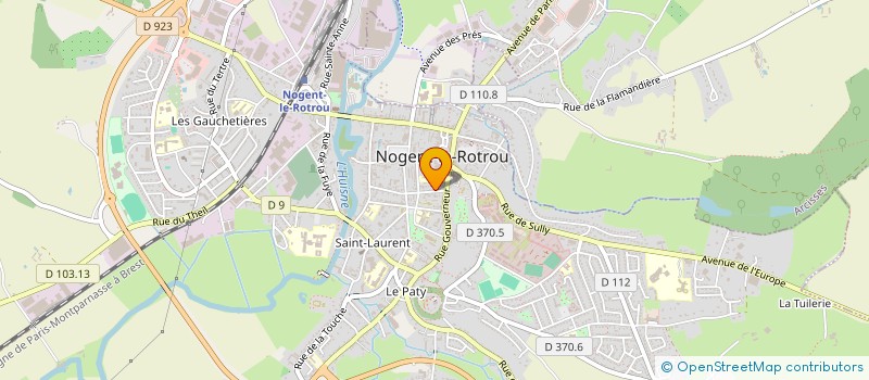 localisation de l'entreprise COPROP RESIDENCE LE PUITS à NOGENT-LE-ROTROU
