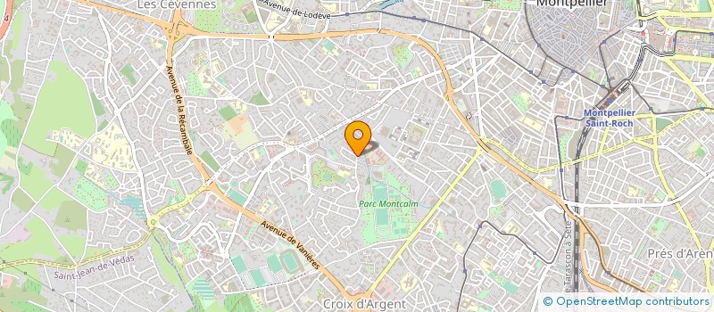 localisation de l'entreprise COPROP RESIDENCE LE RONSARD à MONTPELLIER