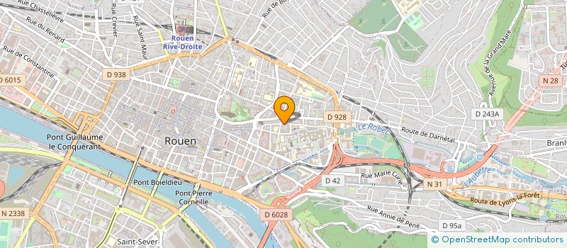 localisation de l'entreprise COPROP*ROBEC à ROUEN