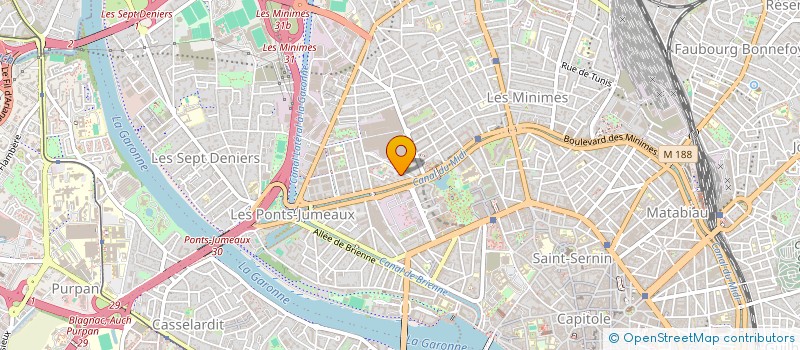 localisation de l'entreprise COPROP ROI HENRI 2 à TOULOUSE