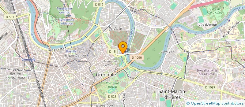 localisation de l'entreprise COPROP SAINT FERJUS  GRENOBLE