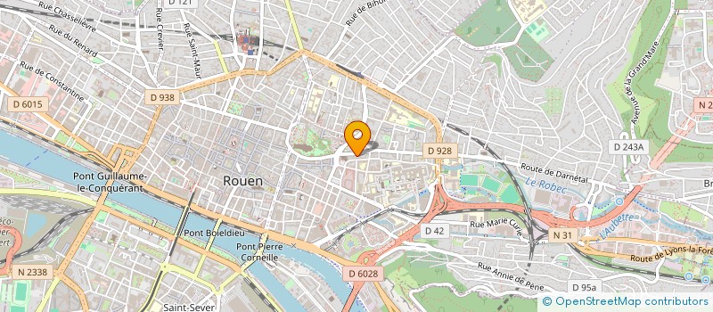 localisation de l'entreprise COPROP*SAINT VIVIEN à ROUEN