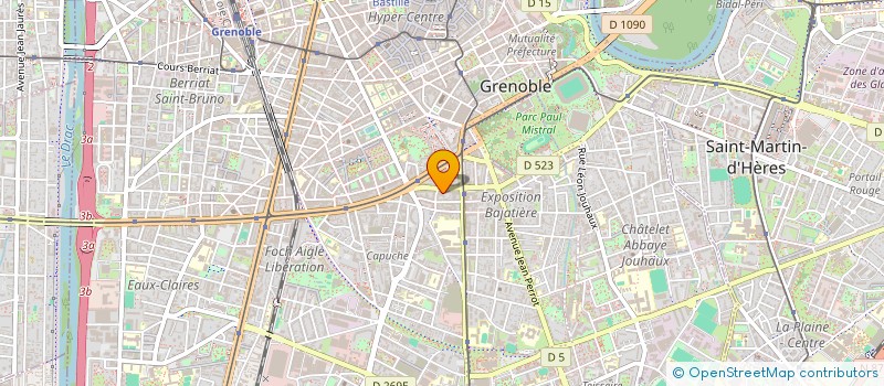 localisation de l'entreprise COPROP VICTORIA I  GRENOBLE