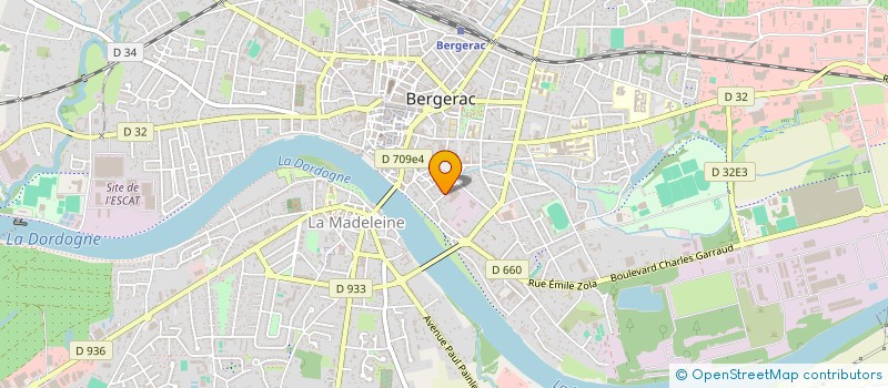localisation de l'entreprise COPROPR RES CORDELIERS à BERGERAC