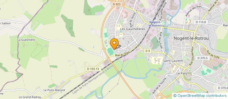 localisation de l'entreprise COPROPR RES DU PERCHE à NOGENT-LE-ROTROU