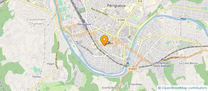 localisation de l'entreprise COPROPR RES ROMAINE  PERIGUEUX