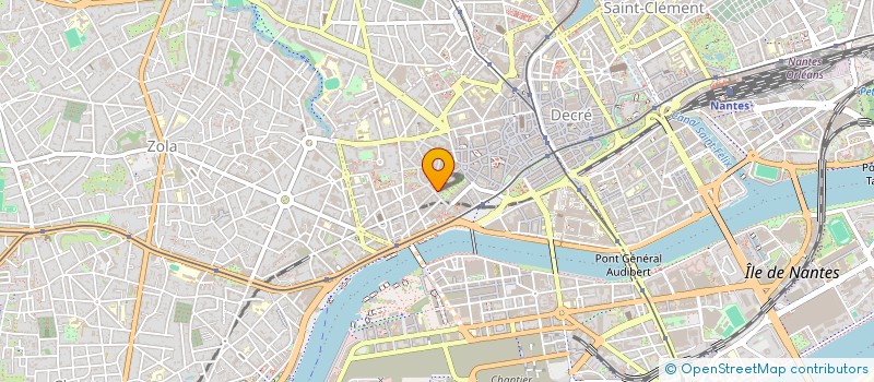 localisation de l'entreprise COPROPRIETAIRE 15 RUE GRESSET AILE OUEST  NANTES