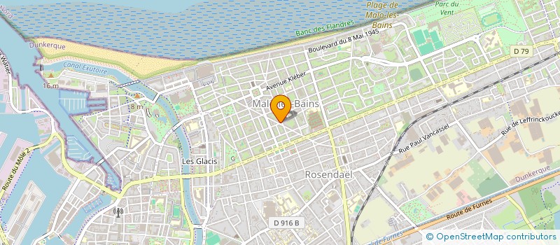 localisation de l'entreprise COPROPRIETAIRE BEL AIR (2) à DUNKERQUE