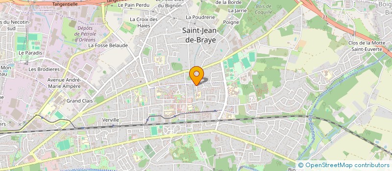 localisation de l'entreprise COPROPRIETAIRE LA CORNE DU CERF à SAINT-JEAN-DE-BRAYE