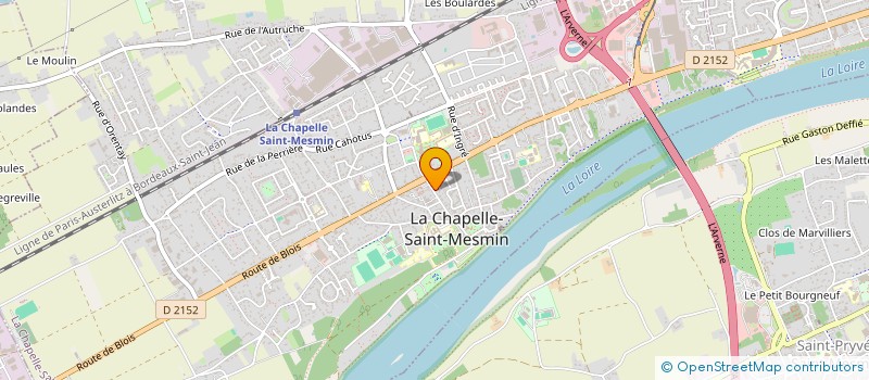 localisation de l'entreprise COPROPRIETAIRE LE PRIEURE à LA CHAPELLE-SAINT-MESMIN