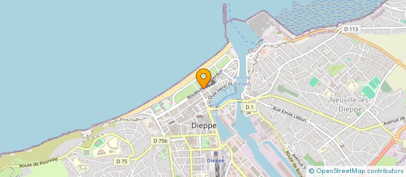 localisation de l'entreprise COPROPRIETAIRES à DIEPPE