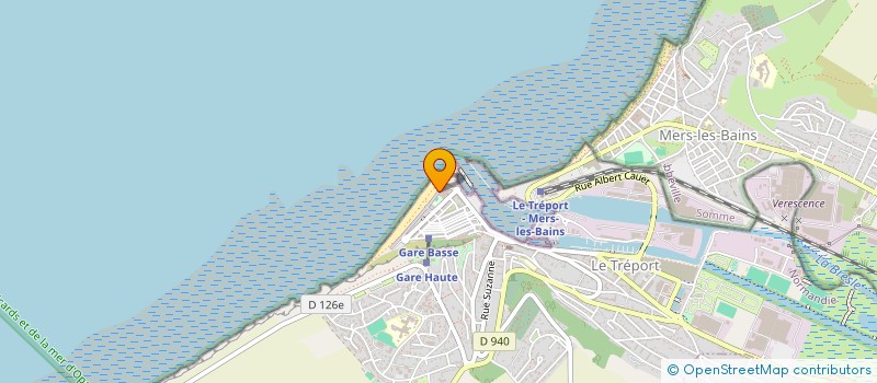 localisation de l'entreprise COPROPRIETAIRES  LE TREPORT