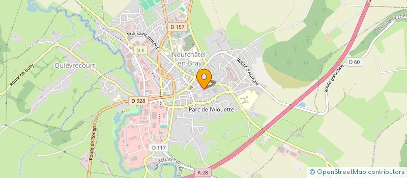 localisation de l'entreprise COPROPRIETAIRES  NEUFCHATEL-EN-BRAY